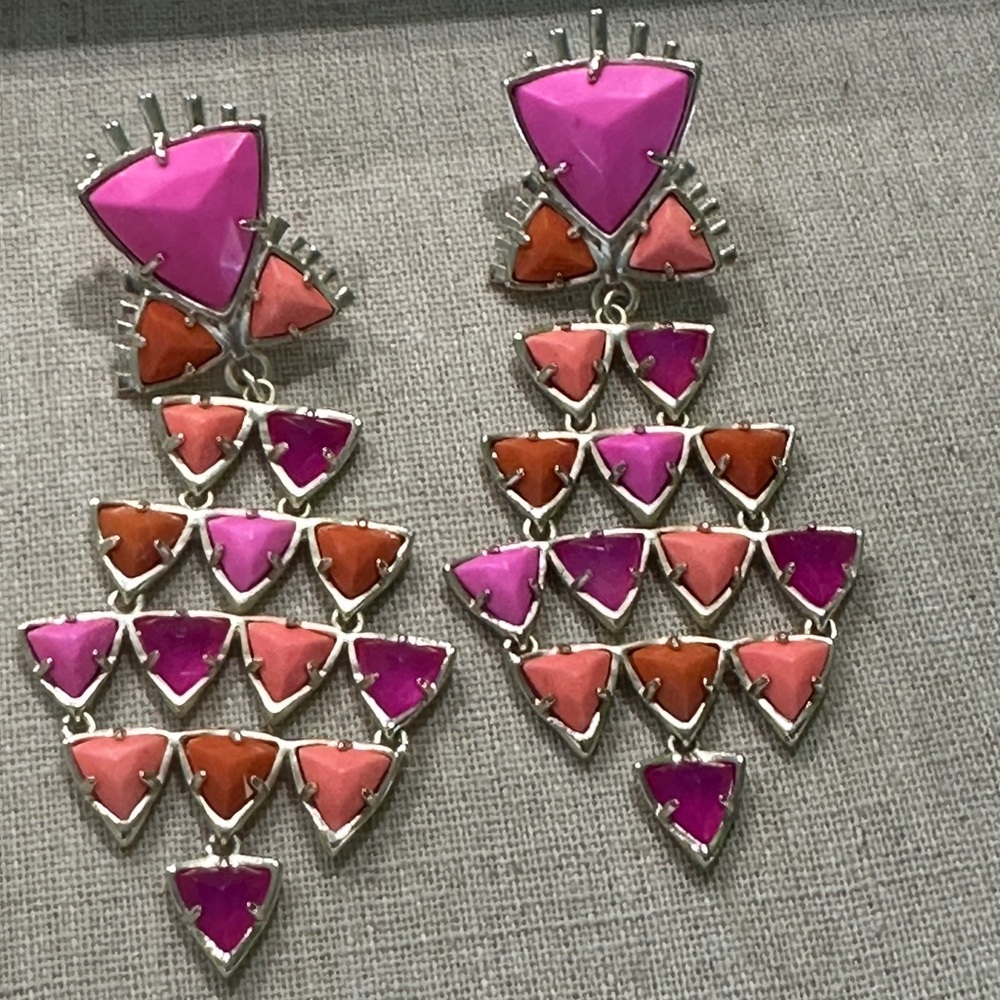 Kendra Scott Pink Floras